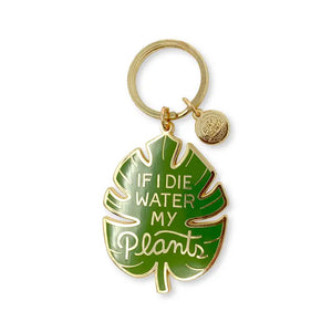 Water My Plants Keychain