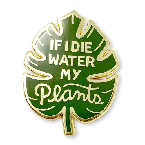 Water My Plants Pin