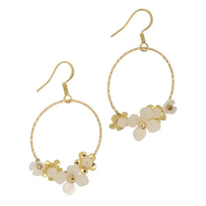 Blossom Hoop Earrings