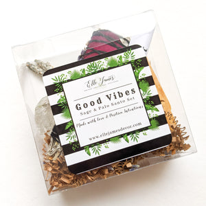Good Vibes Sage Gift Set