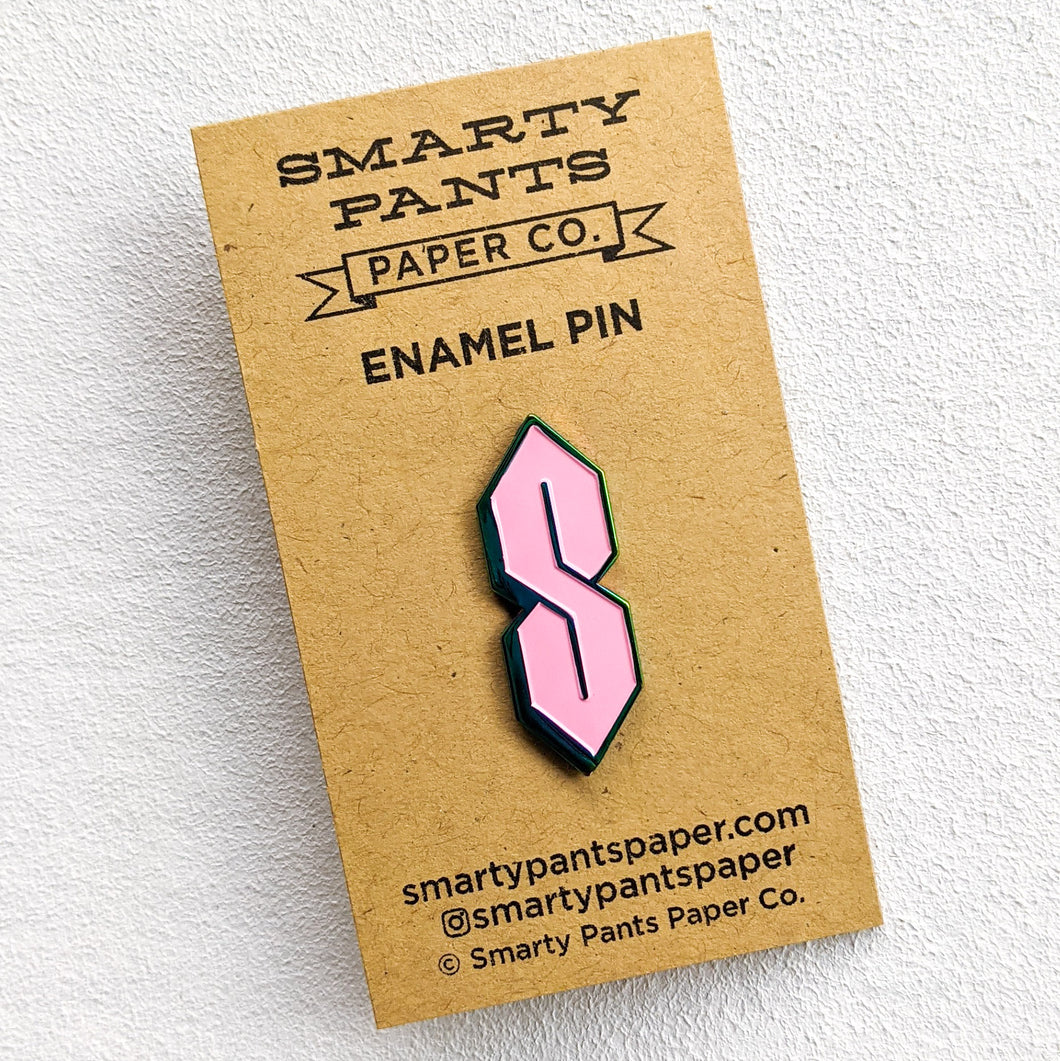 Cool S Enamel Pin
