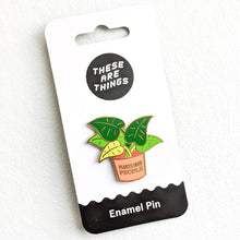 Plants Over People Enamel Pin