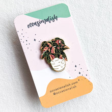 Pink Princess Philodendron Enamel Pin