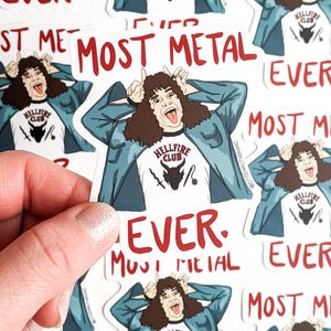 Eddie "Most Metal Ever" Sticker