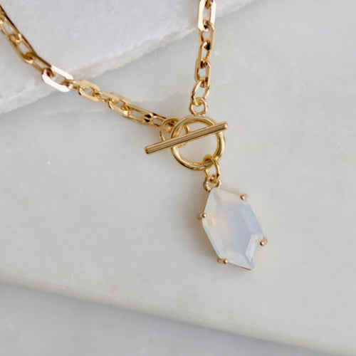 Opalite Toggle Necklace
