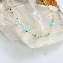 Amazonite Nugget Necklace