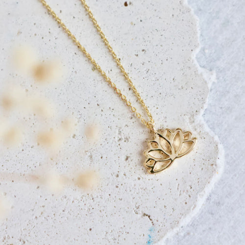 Lotus Necklace